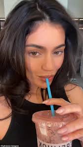 Kylie Jenner rocks sexy LBD as she drops by LA liquor stores to promote her  new 100-calorie canned vodka soda line Sprinter