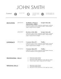 Put your best foot forward with this clean, simple resume template. Simple Resume Template
