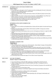 Attaching a cover letter to a business report is expected if you're an outside independent contractor hired to write the report for a client. Diversity Coordinator Resume Samples Velvet Jobs