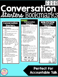 Accountable Talk Freebie That Teaching Spark Accountable Talk Meaningful Conversations Teaching Blogs