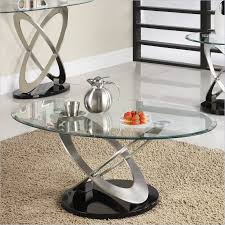 Firth Cocktail Table In Chrome And Espresso 3401 30 Coffee Table Furniture Glass Top Coffee Table Oval Glass Coffee Table