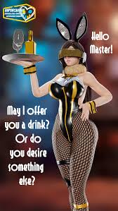 Rule 34 - 3d Bee Girl Bee Suit Blender Bow Tie Bunny Ears Bunnysuit Cuffs  Dialogue Fake Animal Ears Femsub Final Fantasy Final Fantasy Vii Fishnets  Hand On Hip Happy Trance Huge