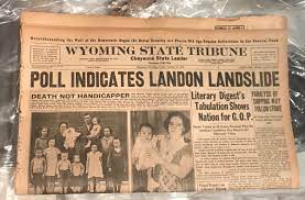 Spiro Agnew S Ghost On Twitter Many People Are Saying Literary Digest Has The Best Polls Tremendous Almost As Good As Rasmussen I Poll 99 With Them Tremendous President Alf Landon Was Terrific