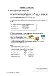 Pdf Materi Aritmetika Sosial Smp Kelas Vii Vivi Matematika Academia Edu