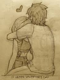 Image of cute love drawings tumblr cute easy drawings of. Happy Valentines Day Easy Drawings Sketches Art Drawings Sketches Simple Romantic Drawing