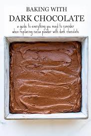 Sour cream, boiling water, unsweetened cocoa powder, cooking oil spray and 19 more. How To Substitute For Cocoa Powder With Dark Chocolate Kitchen Heals Soul