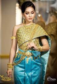 Khmer Wedding Costume Khmer Wedding Traditional Outfits Thai Wedding Dress