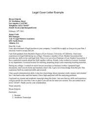 What is the purpose of a cover letter? Legal Internship Application Letter
