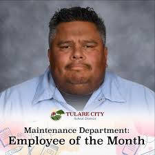 The Maintenance and Operations Department is proud to recognize Felipe  Arteaga as the February Employee of the Month! 🎉 Felipe's reliability,  strong work ethic, and dedication to keeping our schools in top