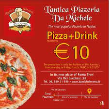Want to order food from antica pizzeria da michele in roma? Facebook