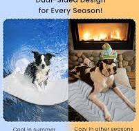 Amazon.com : ZonLi Dog Cooling Mat, 36" x 23"Medium, Cooling Pad Reversible  (Cool & Warm), Pet Cool Mats for Dog and Cat use in Crate, Kennel, Bed, ...