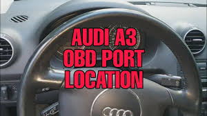 Subscribe for more obd locations! Audi A3 Obd Diagnostic Port Location 2004 Youtube