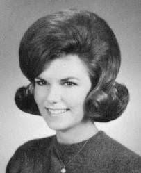A bouffant style involves different techniques to make the hair on top of your head voluminous. Cottage Loaf Flip Bouffant Hair 1960s Hair Hair Styles