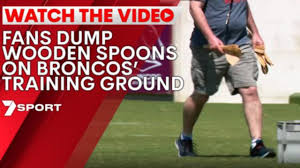1993 nswrl grand final : Brisbane Broncos Fans Brutal Prank After Club S First Ever Wooden Spoon 7news Com Au