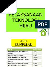 7 amalan berkonsepkan teknologi hijau yang kita boleh amalkan dalam kehidupan seharian youtube. Teknologi Hijau