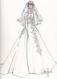 To make the dress look stylish and beautiful, you should avoid bright colors. Beautiful Girl In Wedding Dress Drawing Novocom Top
