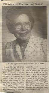 Happy Mother's Day, everyone! This photo was taken at the late Trudy  Taylor's 90th birthday celebration in 2012. And yes, Handyman James not  only made all 6 pies for the celebration but