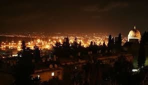 صورة ليلية رائعة حيفا فلسطين Haifa Palestine