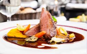 Silvestermenu In Rot Exquisites Funf Gange Menu Mit Rezepten Rezepte Entenbrust Haute Cuisine