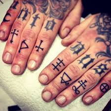 Sun and moon finger tattoos. The 100 Best Finger Tattoos For Men Improb
