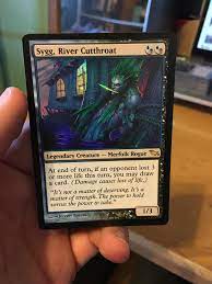 Even though you have the optimal general for your edh deck. Foil Peel Alter For Sygg River Cutthroat Wasn T Piratey Enough For Me Magictcg