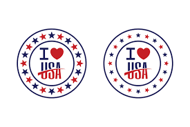 Download I Love Usa Design Graphic By Laks Mi Creative Fabrica Di 2020 Yellowimages Mockups