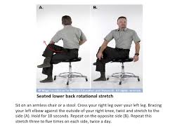 Sitting all day at the office causes back pain for millions of people. Exercise For Low Back Pain Mayo Clinic