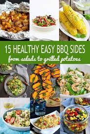 I figure it's healthier though because the side trimmings are approximately a billion calories per 1/2 cup. 15 Healthy Easy Bbq Sides Cookin Canuck For Barbecues Picnics