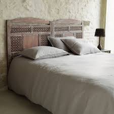 Tete De Lit Facon Moucharabieh Gaspe Lit A Baldaquin En Bois Deco Maison Lit