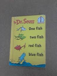 It is one of those fish thst you usually see in a chinnese resturant. One Fish Two Fish Red Fish Blue Fish Dr Seuss Seuss 9780606042383 Amazon Com Books