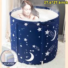 Wholesale portable jacuzzi ☆ find portable jacuzzi products from manufacturers & suppliers at ec21. Portable Bathtub Bathroom Spa Tub Soaking Standing Bath Tub For Shower Stall 6 Layer Pvc Spa Freestanding Bathtub For Adult Walmart Com Walmart Com