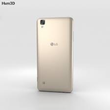 LG X Style Gold 3D model - Electronics ...