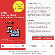 We did not find results for: Lowongan Kerja Editor Buku Fiksi Apply Hari Ini Hugo Job Loker
