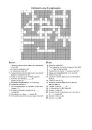 There may be multiple possibilities for these phrases, but there's only one way that all the words will fit in all of the. Chemistry Crosswords Puzzles Lesson Plans Worksheets