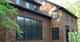 Sherwin Williams Riverwood Stain Shingle House Cedar Siding Shingle Exterior