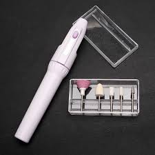 New Nail Art Electric Manicure Pedicure Drill File Tool Nail Drill Machine Nail Art Tools From Health Beauty Hair On Banggood Com Nail Drill Machine Nail Drill Halloween Nail Art