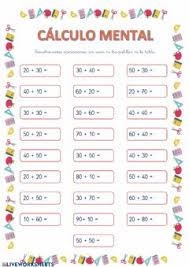 Documents similar to ejercicios matematicos. Ejercicios De Calculo Mental Online O Para Imprimir