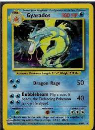 Pokemon tcg card gyarados gx 16/68 plus 40 pokemon cards. Gyarados 1999 Original Rare Holographic Pokemon Card 6 102 Ebay