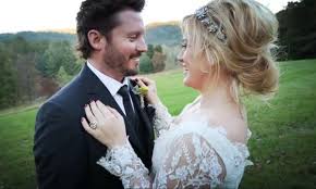 Farm wedding rustic wedding dream wedding wedding day wedding things wedding ceremony reception kelly clarkson wedding kelly clarkson hair. Watch Kelly Clarkson Say I Do In Sweet Wedding Video Kelly Clarkson Wedding Kelly Clarkson Hair Wedding