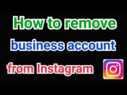 When you change your instagram account to a business account, then instagram starts seeing you as a business. How To Remove Business Account From Instagram Youtube