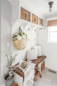 Spring Mudroom Decor Ideas And Inspiration Nina Hendrick Design Co Mudroom Decor Country House Decor Spring Home Decor