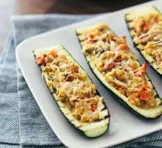 Courgettes Farcies Aux Legumes Un Delicieux Plat Au Four Courgettes Farcies Plat Legume Legumes Au Four
