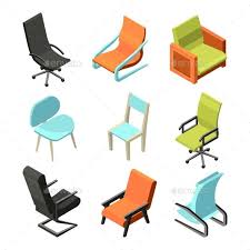 Office Furniture Different Chairs And Armchairs
