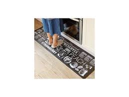 Industrial commercial restaurant bar rubber floor mat in black. Yellow Kitchen Rug 1 Piece Creative Non Slip Kitchen Mat Rubber Backing Doormat Runner Rug 17 7 X 31 5 Lemon Newegg Com