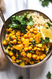 Easy Chickpea Curry Vegan Gluten Free Dairy Free Healthy Curry Recipe 15 Minutes Two Spoons Vegan Curry Recipes Easy Vegan Curry Curry Recipes
