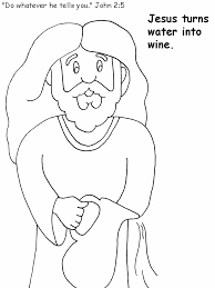 Reimagine the past by colorizing pictures of ancestors and historic figures. Jesus Turns Water Into Wine Coloring Pages Coloring Home