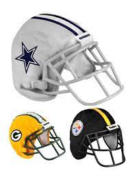 A Cozy Hat That S Shaped Like A Helmet Football Football Helmets Nfl Football Teams