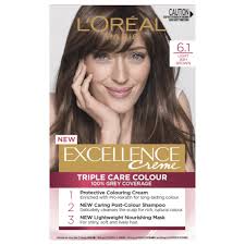 Pick from one of these hair color ideas, and find the perfect light brown hair dye to bring your desired shade to life. L Oreal Paris Excellence Permanent Hair Colour Light Ash Brown 6 1 Free Post