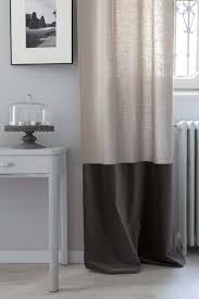 Marinac Drape In 100 Pure Linen With Charcoal Velvet Border Ph Cristina Galliena Bohman Marinacmilano Disegni Della Tenda Arredamento Arredamento Casa