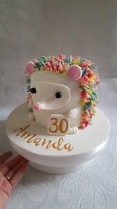 Cake In A Mug Hedgehog Cake Animal Cakes Cake Decorating Videos